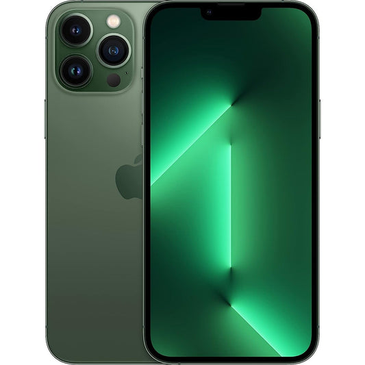 Apple iPhone 13 Pro Max (256 GB) - Alpine Green (Renewed)