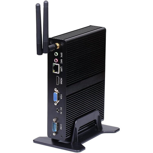 Fanless Mini PC, Desktop Computer, HTPC, Nano Kodi Box, Intel Celeron N2920 N2940, Windows 11 or Linux Ubuntu, HUNSN BM10, 2 x COM, VGA, HDMI, USB3.0, 4 x USB2.0, LAN, 8G RAM, 512G SSD, 1TB HDD