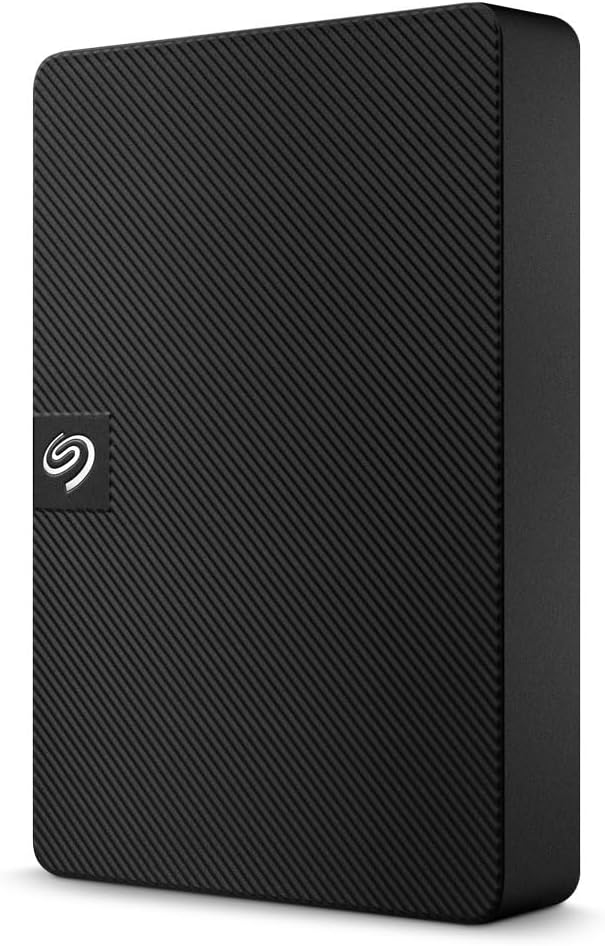 Seagate Expansion Portable, 4TB, External Hard Drive, 2.5 Inch, USB 3.0, for Mac and PC (STKM4000400)
