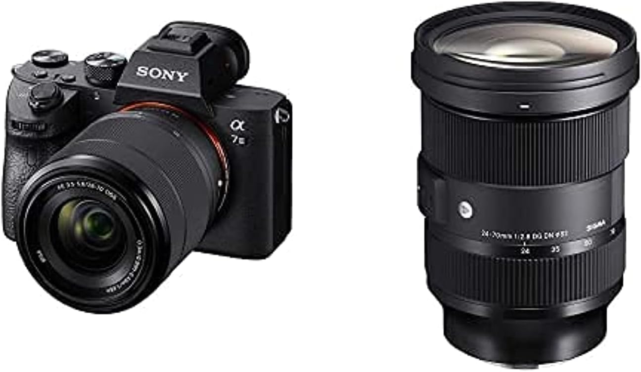 Sony Alpha A7 Iii Full-Frame Professional Camera 35Mm Sensor With Sel2870 Interchangeable Lens, 24.2 Megapixels - Black (Ilce-7M3K)