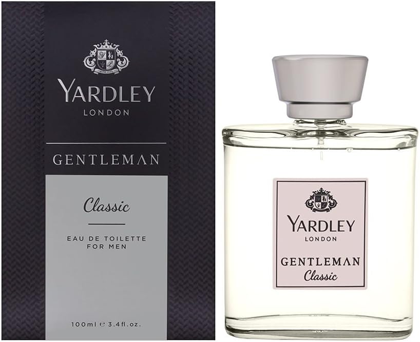 Yardley Gentleman Legacy Perfumed Gift Set, Charismatic Masculine Fragrance With Oriental Woody Notes, Eau De Parfum 100 ml + Body Spray 150 ml