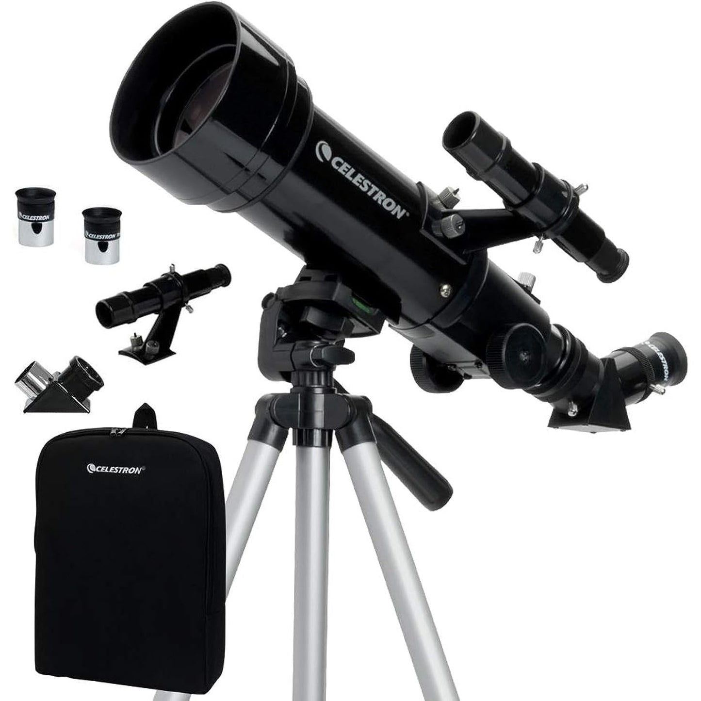 Celestron Travel Scope 70 Portable Telescope, Black