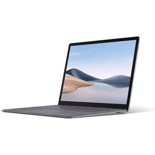 Microsoft Surface Laptop 4 Super-Thin 13.5 Inch Touchscreen Laptop (Platinum) – 6x Cores AMD Ryzen 5 with Radeon Graphics (Microsoft Surface Edition) 8 GB RAM, 256 GB SSD, Windows 10 Home, 2021 Model