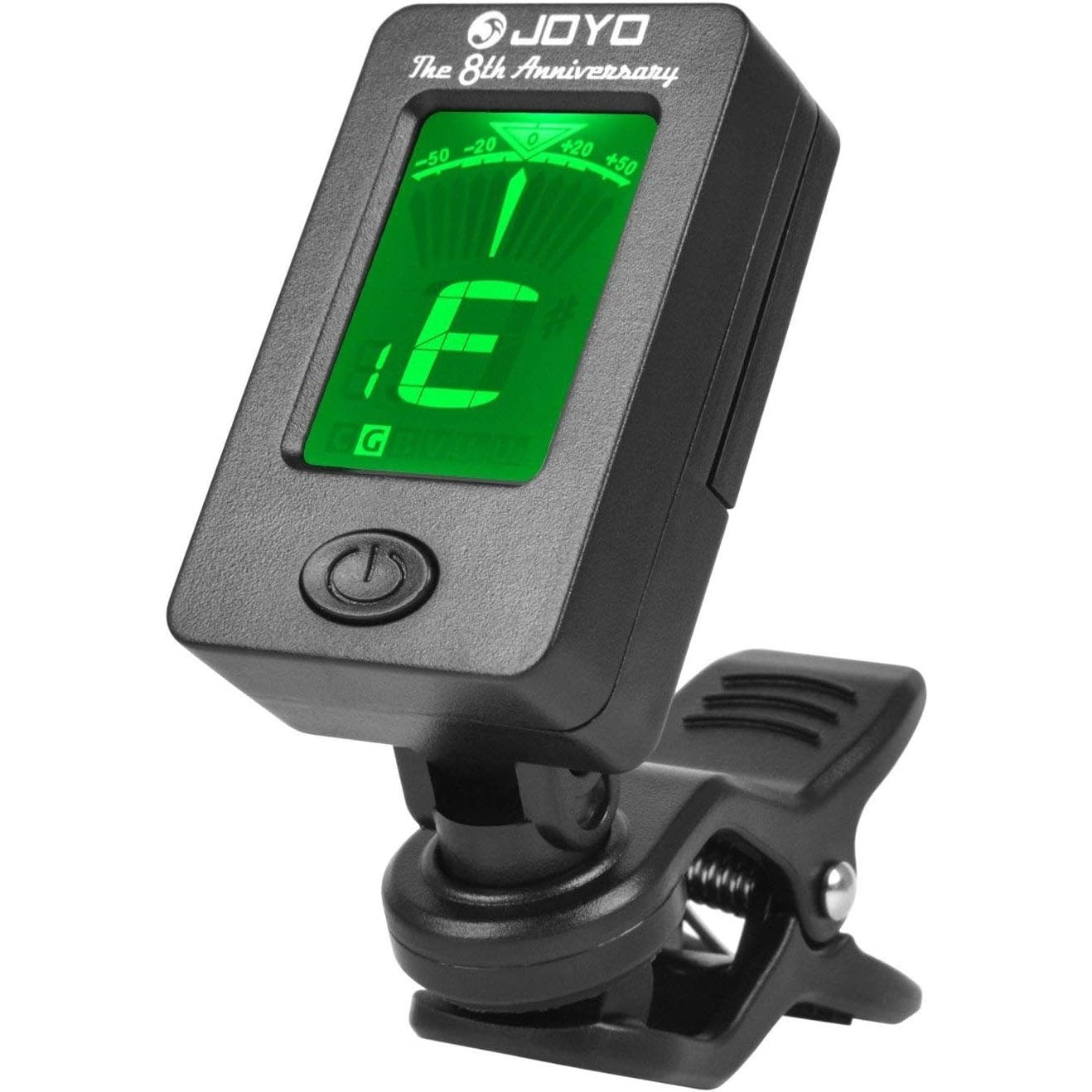 Joyo Guitar Tuner Mini Digital LCD Clip-On Tuner for Guitar Bass Violin Ukulele Musical Instrument