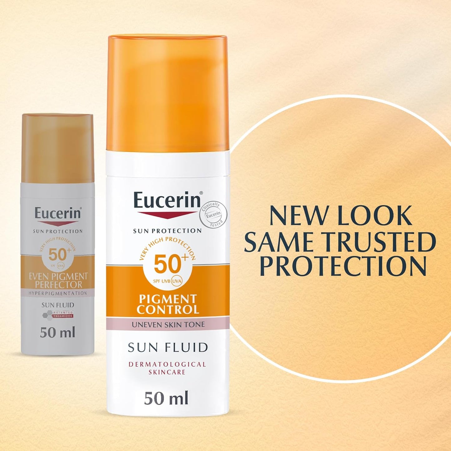 Eucerin Face Sunscreen Even Pigment Perfector Pigment Control Sun Fluid with Thiamidol, High UVA/UVB Protection, SPF50+, Reduces Pigment Spots for Uneven Skin Tone, 50ml’