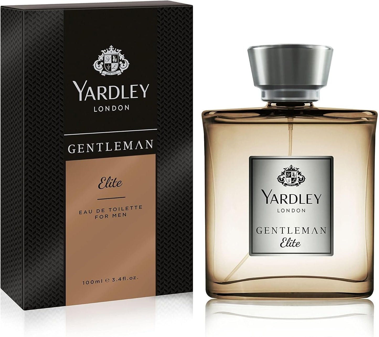 Yardley Gentleman Legacy Perfumed Gift Set, Charismatic Masculine Fragrance With Oriental Woody Notes, Eau De Parfum 100 ml + Body Spray 150 ml