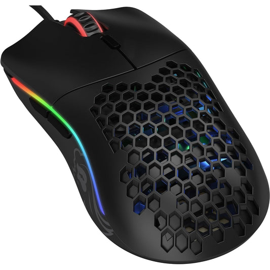 Glorious Gaming Mouse - Model O 67 g Superlight Honeycomb Mouse, Matte Black Mouse, USB Gaming Mouse