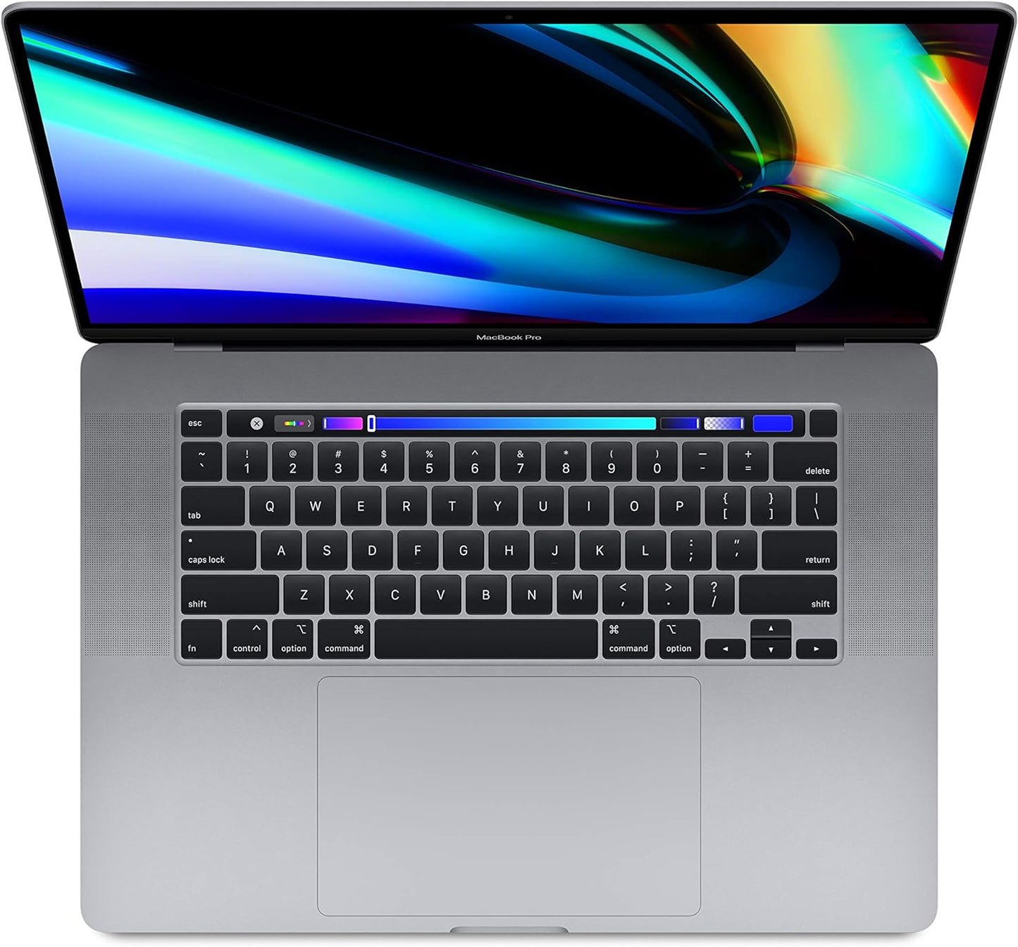 Apple Macbook Pro Touch Bar and Touch ID MVVK2 ( 2019 ) Laptop - Intel Core i9, 2.3GHz, 16-Inch, 1TB, 16GB, AMD Radeon Pro 5500M-4GB,Eng-KB, Space Gray, International Version (Renewed)