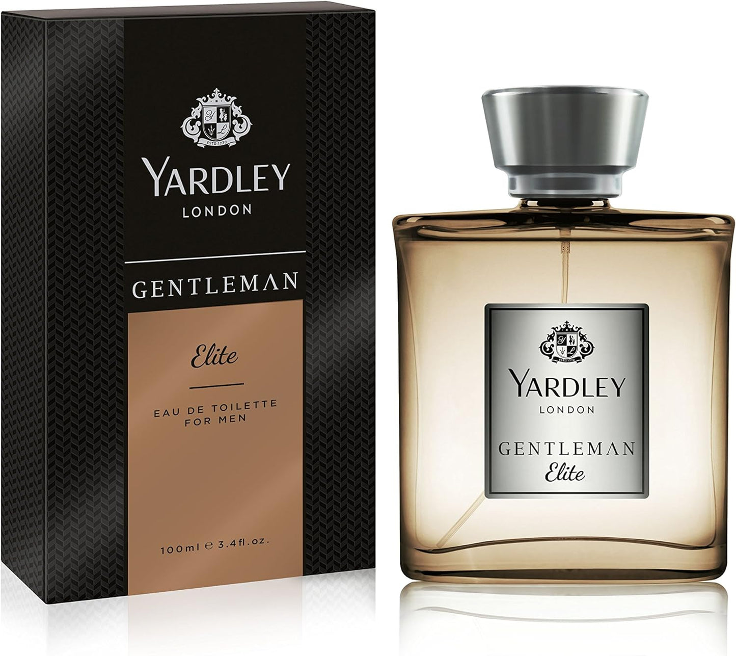 Yardley Gentleman Legacy Perfumed Gift Set, Charismatic Masculine Fragrance With Oriental Woody Notes, Eau De Parfum 100 ml + Body Spray 150 ml