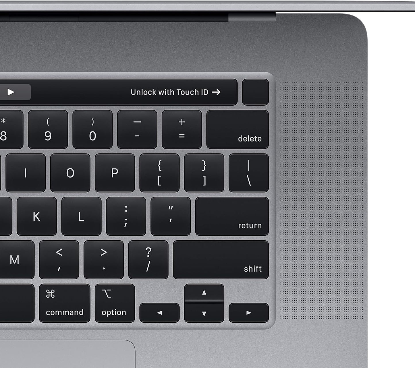 Apple Macbook Pro Touch Bar and Touch ID MVVK2 ( 2019 ) Laptop - Intel Core i9, 2.3GHz, 16-Inch, 1TB, 16GB, AMD Radeon Pro 5500M-4GB,Eng-KB, Space Gray, International Version (unsealed)