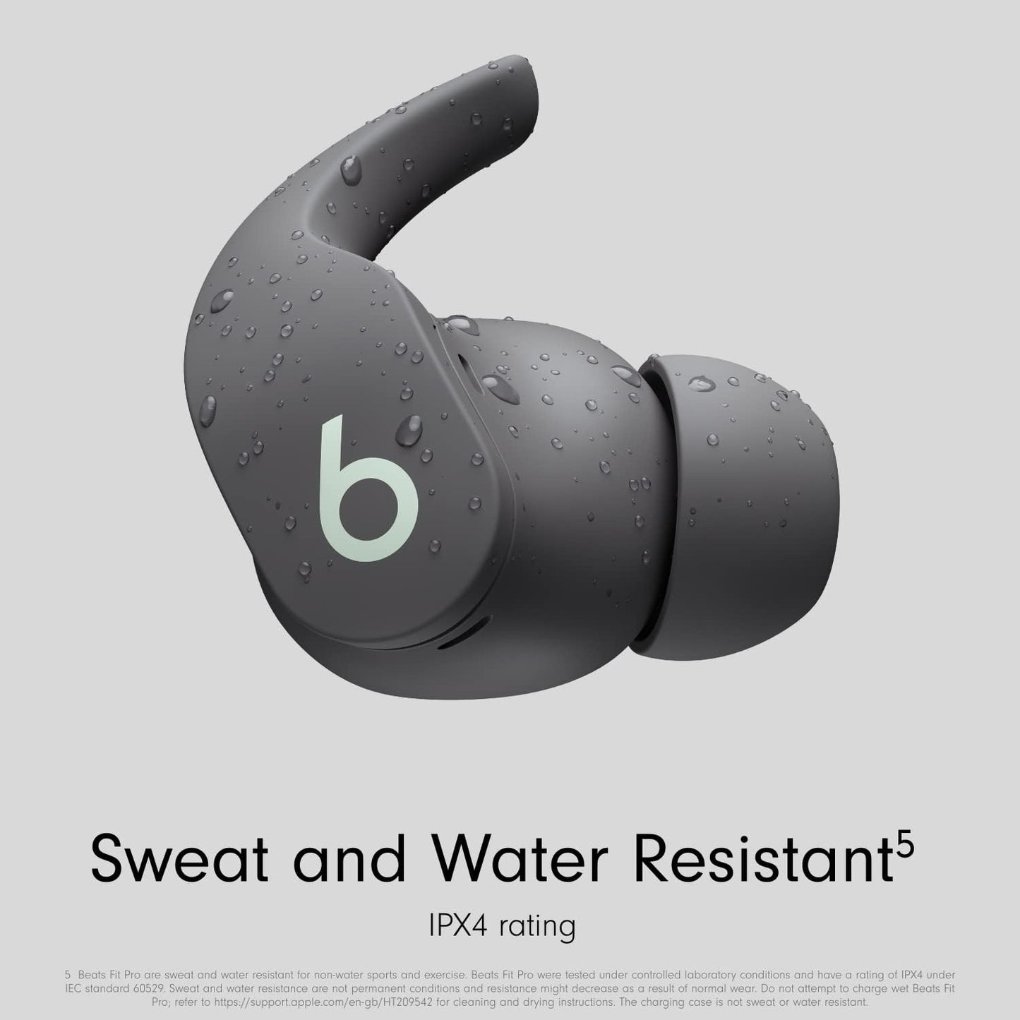 Beats Fit Pro – True Wireless Noise Cancelling Earbuds – Active Noise Cancelling - Sweat Resistant Earphones, Compatible with Apple & Android, Class 1 Bluetooth®, Built-in Microphone - Black, One Size