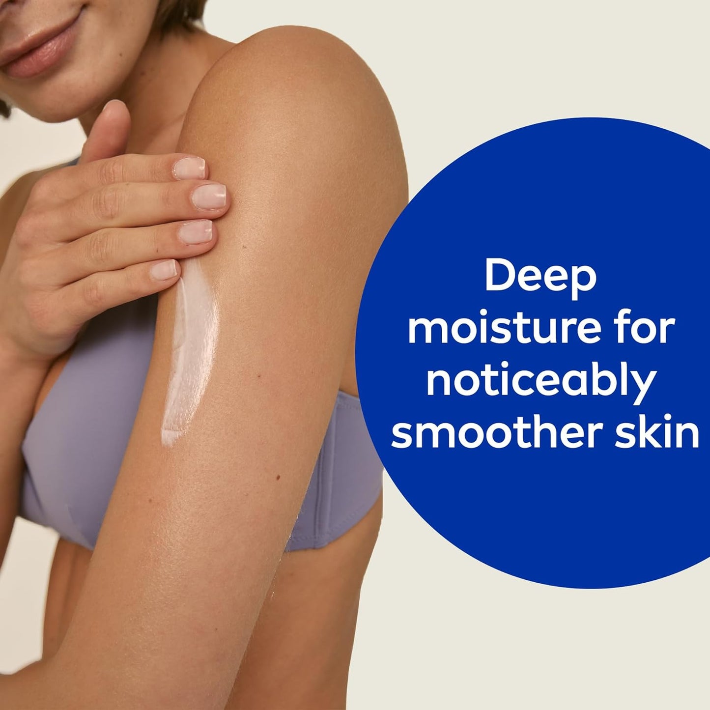 NIVEA Body Lotion Moisturizing Dry Skin, Cocoa Butter Vitamin E, 2x400ml